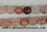 CPQ30 15.5 inches 10mm round natural pink quartz beads wholesale