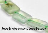 CPR12 A grade 12*16mm rectangle natural prehnite gemstone beads