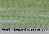 CPR321 15.5 inches 4mm round natural prehnite gemstone beads