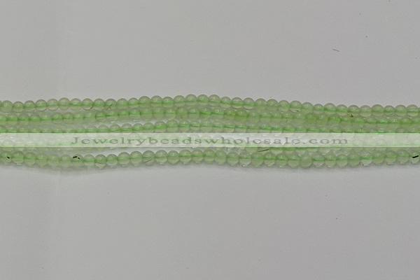 CPR321 15.5 inches 4mm round natural prehnite gemstone beads