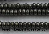 CPY420 15.5 inches 2*3mm rondelle pyrite gemstone beads