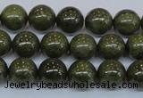 CPY753 15.5 inches 10mm round pyrite gemstone beads wholesale