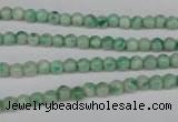 CQJ201 15.5 inches 4mm round Qinghai jade beads wholesale