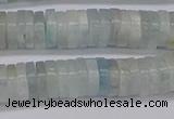 CRB1003 15.5 inches 2*7mm heishi aquamarine beads wholesale