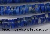 CRB1027 15.5 inches 2*6mm heishi lapis lazuli beads wholesale