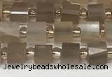 CRB1054 15.5 inches 4*6mm - 5*6mm faceted tyre moonstone beads