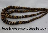 CRB1135 15.5 inches 5*8mm - 9*18mm faceted rondelle tiger eye beads