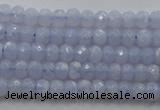 CRB123 15.5 inches 2.5*4mm faceted rondelle blue lace agate beads