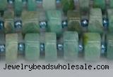 CRB1232 15.5 inches 6*10mm tyre amazonite gemstone beads