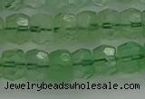 CRB1459 15.5 inches 5*8mm faceted rondelle green fluorite beads