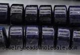 CRB186 15.5 inches 10*16mm rondelle blue dumortierite beads