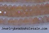 CRB1866 15.5 inches 2*3mm faceted rondelle moonstone beads