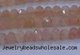 CRB1867 15.5 inches 2.5*4mm faceted rondelle moonstone beads