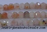 CRB1869 15.5 inches 2*3mm faceted rondelle sunstone beads