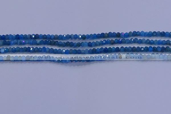 CRB1901 15.5 inches 2.5*4mm faceted rondelle apatite beads