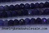 CRB1903 15.5 inches 2*3mm faceted rondelle sapphire beads