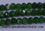 CRB1921 15.5 inches 2*3mm faceted rondelle diopside beads