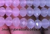 CRB1961 15.5 inches 3.5*5mm faceted rondelle white moonstone beads