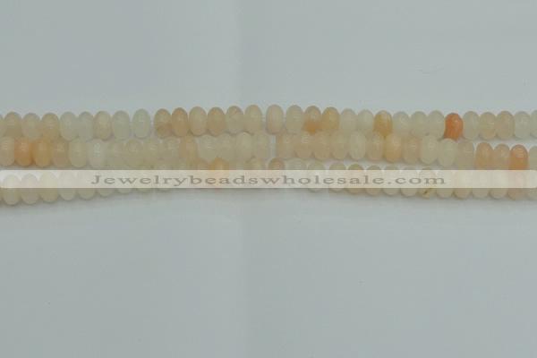 CRB2815 15.5 inches 4*6mm rondelle pink aventurine beads