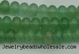 CRB2820 15.5 inches 4*6mm rondelle green aventurine beads