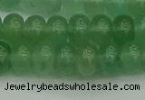 CRB2822 15.5 inches 6*10mm rondelle green aventurine beads