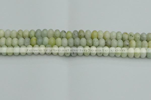 CRB2827 15.5 inches 6*10mm rondelle jade beads wholesale