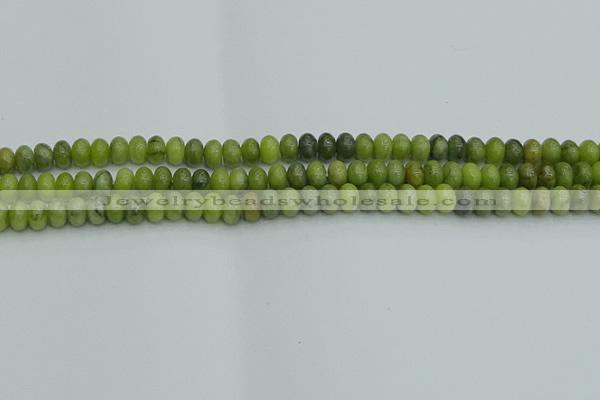 CRB2835 15.5 inches 4*6mm rondelle Chinese chrysoprase beads