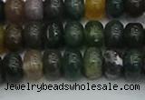 CRB2867 15.5 inches 6*10mm rondelle Indian agate beads