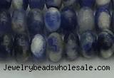 CRB2882 15.5 inches 6*10mm rondelle sodalite beads wholesale