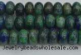 CRB2890 15.5 inches 4*6mm rondelle chrysocolla beads wholesale