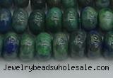 CRB2892 15.5 inches 6*10mm rondelle chrysocolla beads wholesale