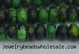 CRB2896 15.5 inches 5*8mm rondelle chrysocolla beads wholesale