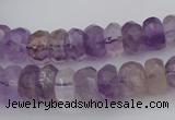 CRB301 15.5 inches 5*8mm - 10*14mm faceted rondelle ametrine beads