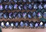 CRB3131 15.5 inches 2*3mm faceted rondelle tiny terahertz beads