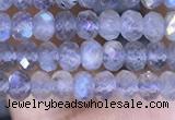 CRB3144 15.5 inches 2.5*4mm faceted rondelle tiny labradorite beads