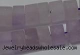 CRB315 15.5 inches 8*12mm tyre matte amethyst gemstone beads