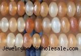 CRB4003 15.5 inches 2.5*4.5mm rondelle red aventurine beads wholesale