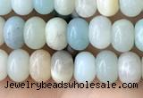 CRB4036 15.5 inches 4*6mm rondelle amazonite beads wholesale