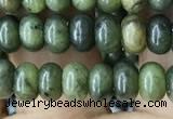 CRB4041 15.5 inches 4*6mm rondelle Canadian jade beads wholesale