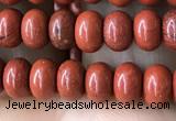 CRB4056 15.5 inches 4*6mm rondelle red jasper beads wholesale