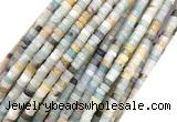 CRB4150 15 inches 2*4mm heishi colorful amazonite beads wholesale