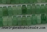 CRB426 15.5 inches 5*8mm rondelle green aventurine beads