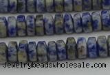 CRB428 15.5 inches 5*8mm rondelle African sodalite beads wholesale