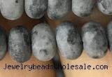 CRB5076 15.5 inches 5*8mm rondelle matte labradorite beads wholesale