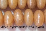 CRB5330 15.5 inches 5*8mm rondelle red aventurine beads