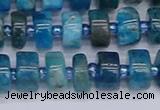 CRB537 15.5 inches 6*10mm tyre apatite gemstone beads wholesale