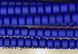 CRB5503 15 inches 2*2mm heishi synthetic turquoise beads wholesale