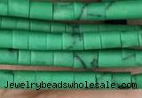 CRB5524 15 inches 2*2mm heishi synthetic turquoise beads wholesale