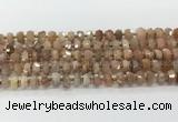 CRB5651 15.5 inches 5*8mm-6*10mm faceted rondelle moonstone beads wholesale