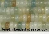 CRB5670 15 inches 3*4mm heishi amazonite beads wholesale